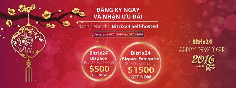 Bitrix24 Tiếng Việt - Đăng Ký Nhận Ngay $1500